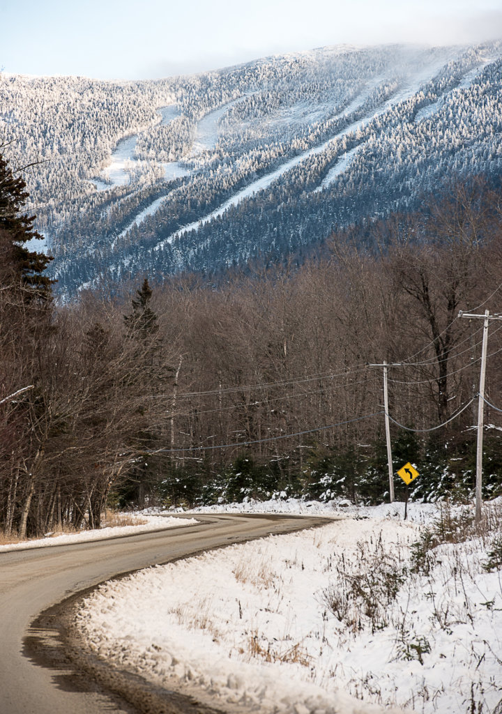 A slope of Saddleback Mountain ski resort can be seen covered in natural snow. The ongoing silence about the fate of the resort has prompted concern and rumors among the residents and business owners in Rangeley. (Sun Journal file photo)