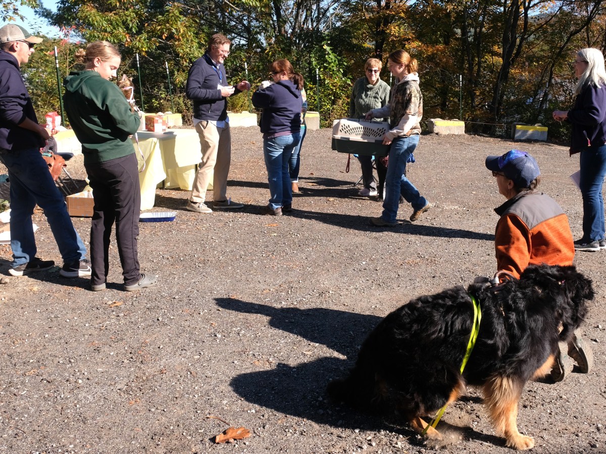 Dixfield church blessing honors unique bond between humans and animals