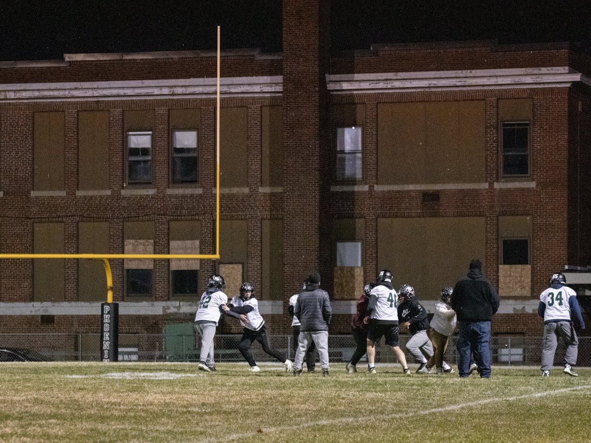 For Spruce Mountain football, old rivalries take back seat to team building